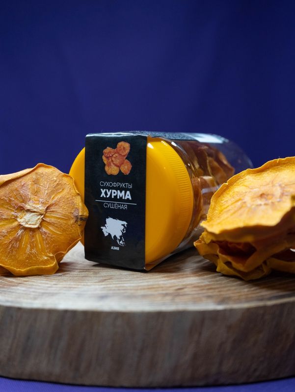 Хурма Сушёная (без сахара), 60 грамм